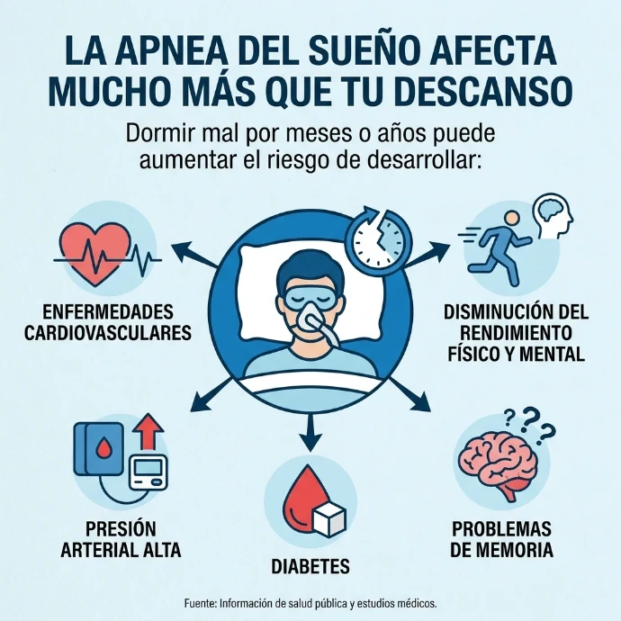 peligros de la apnea del sueño