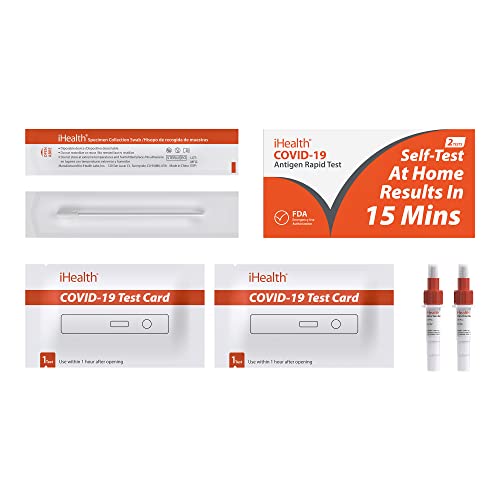 IHealth COVID-19 Antigen Rapid Test, 2 Ct | CVS