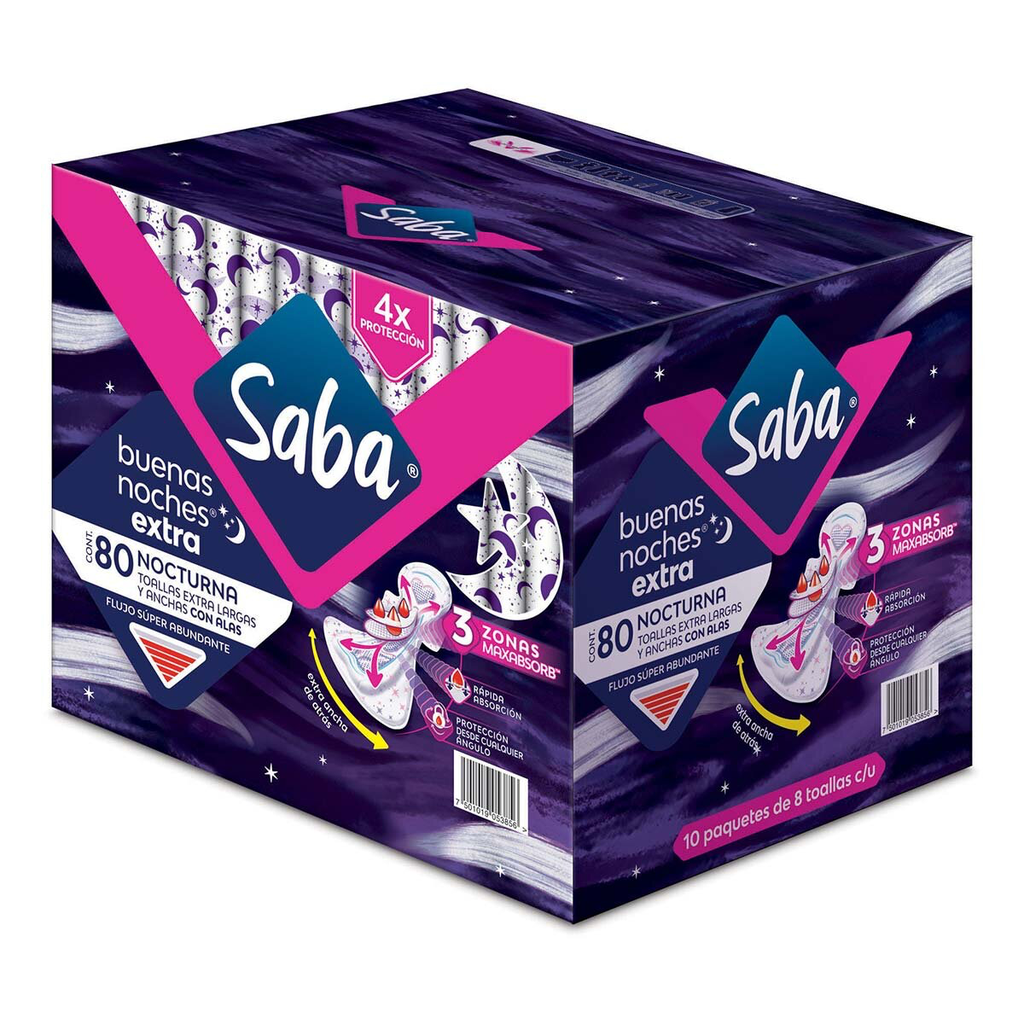 Toallas Femeninas Saba