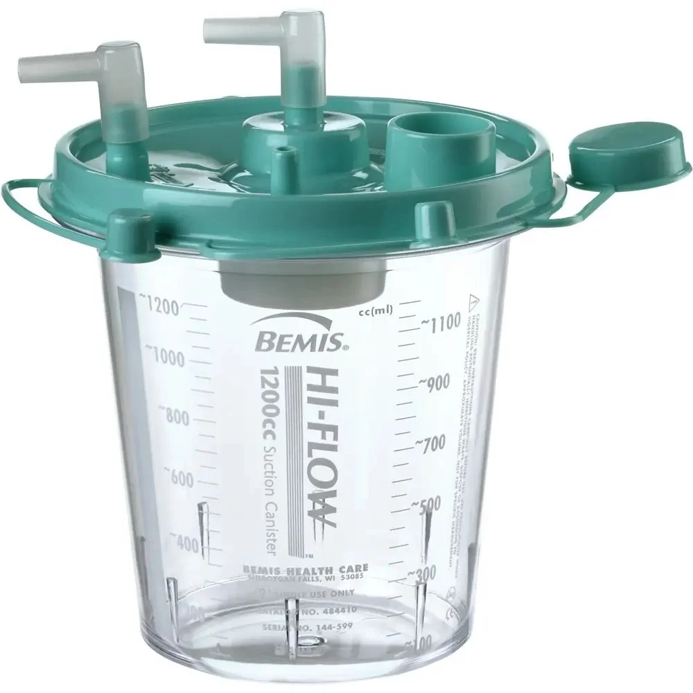 Vaso Recolector de Secreciones para Aspirador