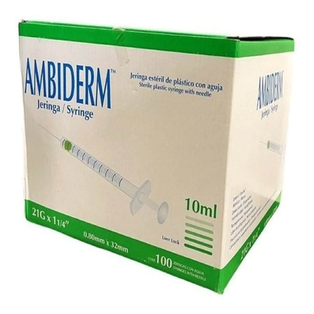 Jeringa Desechable Ambiderm