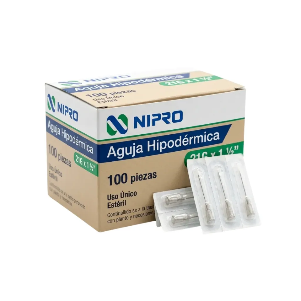 Aguja Hipodérmica Nipro