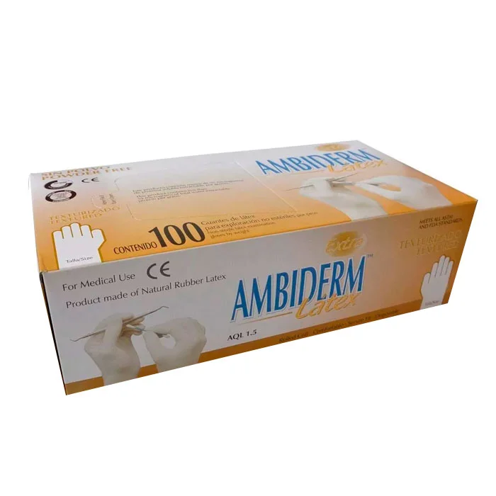 [40475] Guantes de Látex Ambiderm Extra (XS)