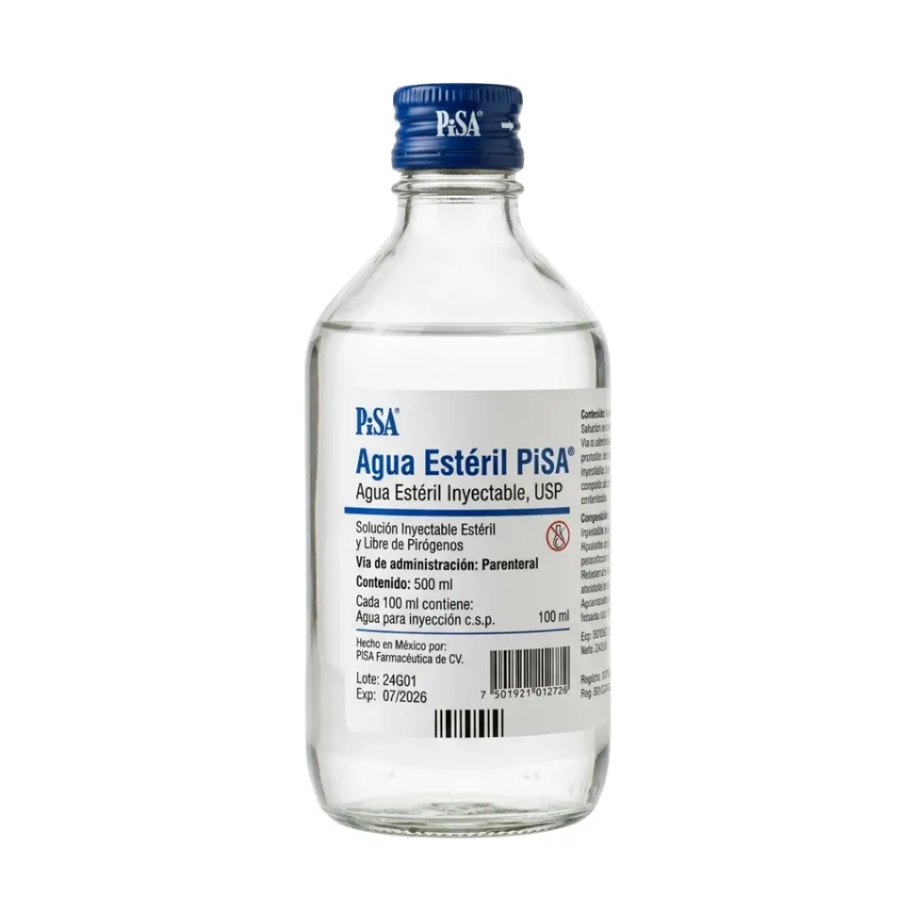 [11105] Agua Inyectable PISA (10 ml)
