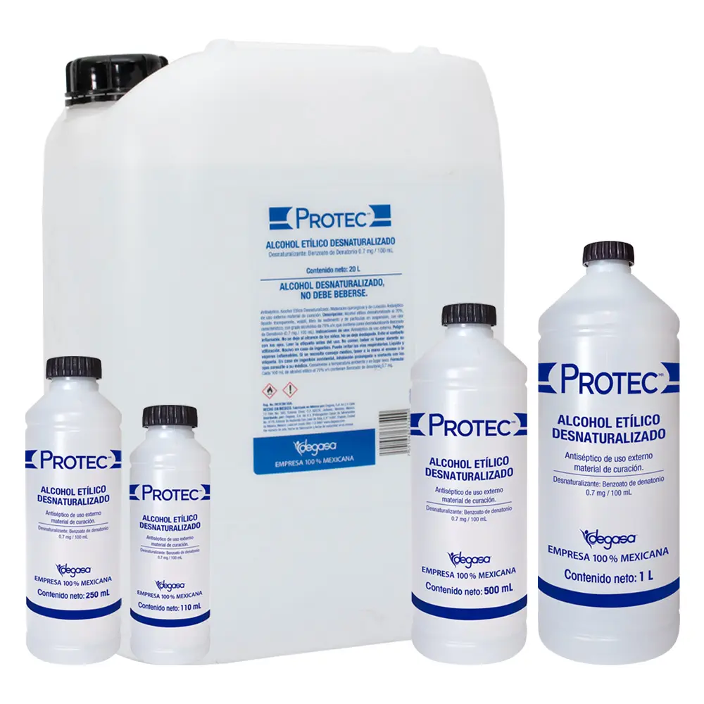 [1912000] Alcohol Etílico Desnaturalizado Protec (20 L)