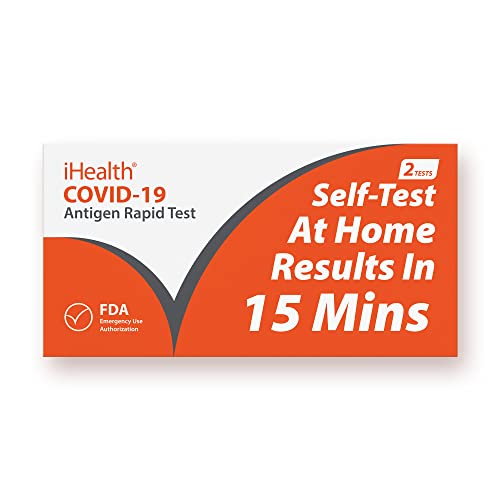 [05890] IHealth COVID-19 Antigen Rapid Test, 2 Ct | CVS