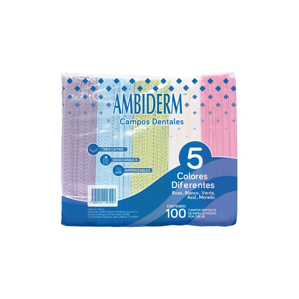 [47948] Babero Dental Ambiderm (Variado)