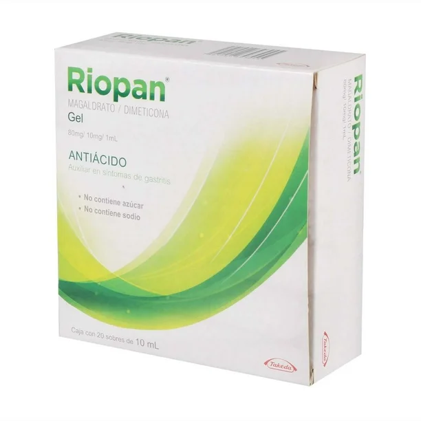 Magaldrato, Dimeticona Riopan®