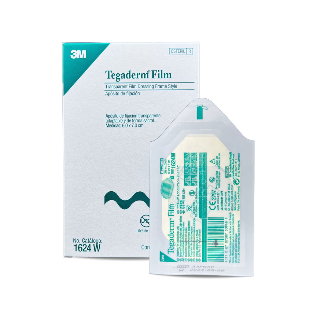 [1624W] Apósito de Fijación 3M Tegaderm™ Film (6 x 7 cm)