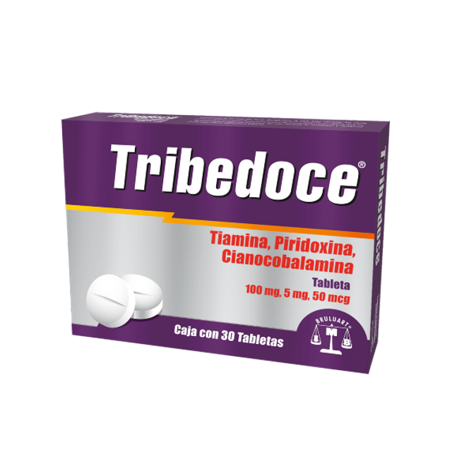 Tribedoce | Tiamina + Piridoxina + Cianocobalamina