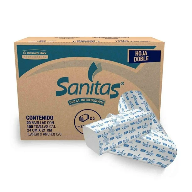 Toallas Interdobladas Sanitas