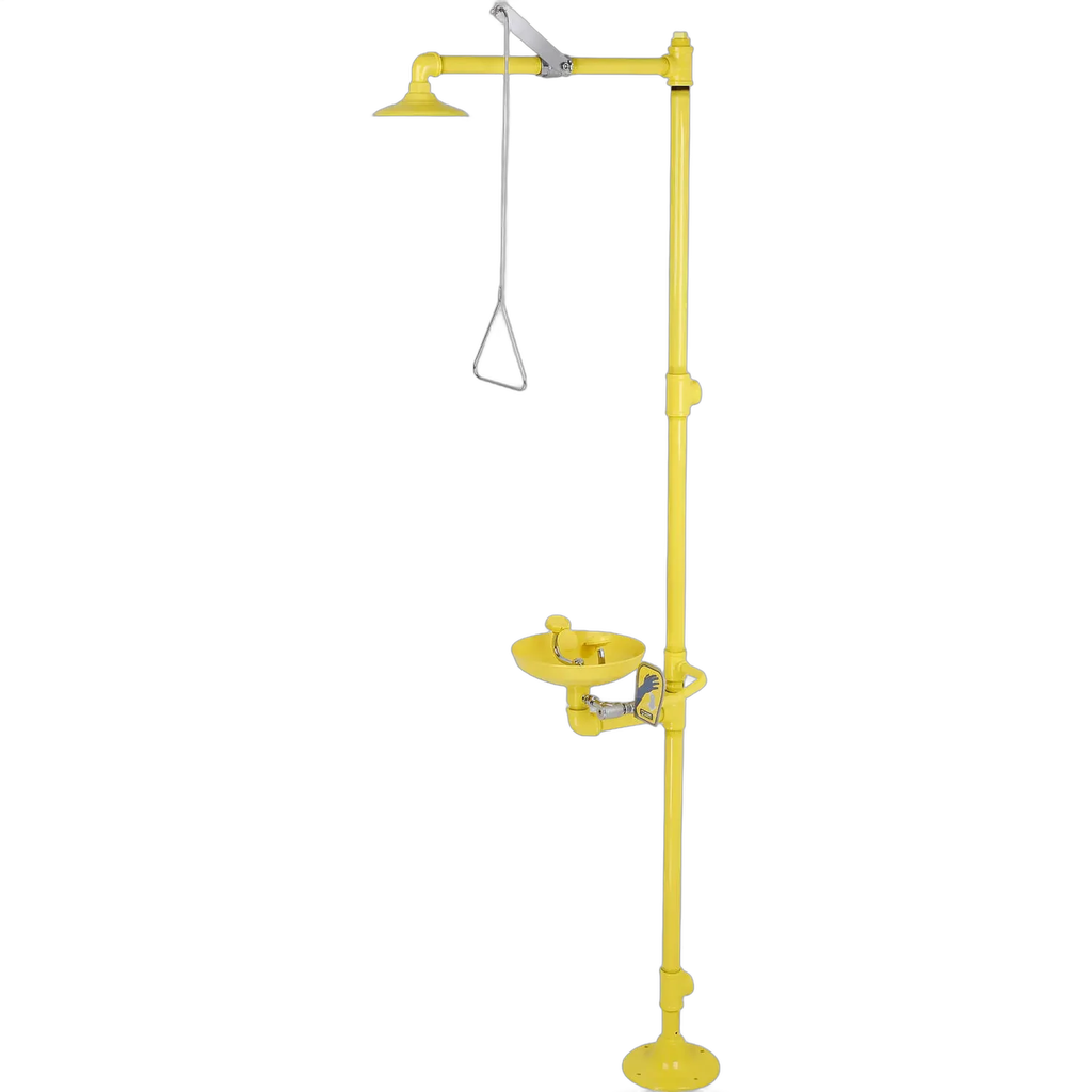 Ducha de Emergencia con Lavaojos