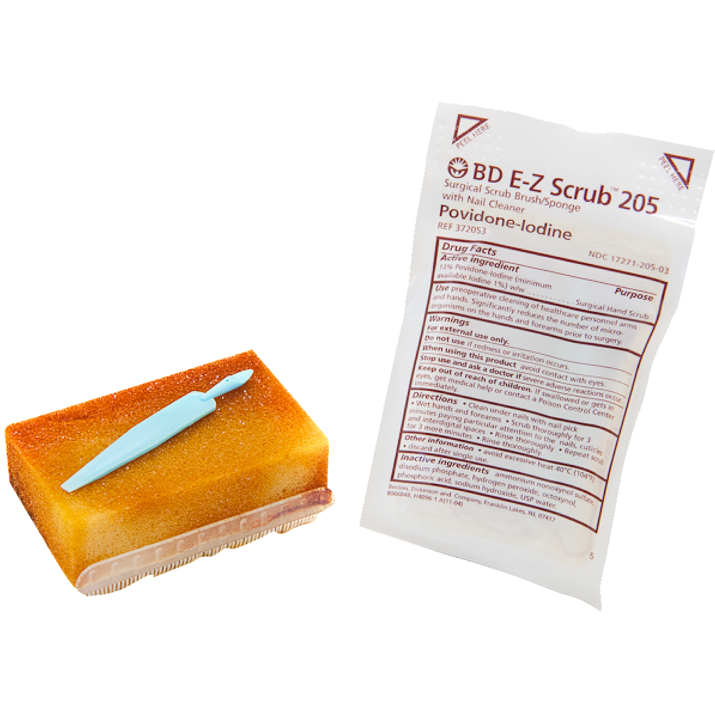 [372053] Cepillo Quirúrgico con Isodine BD