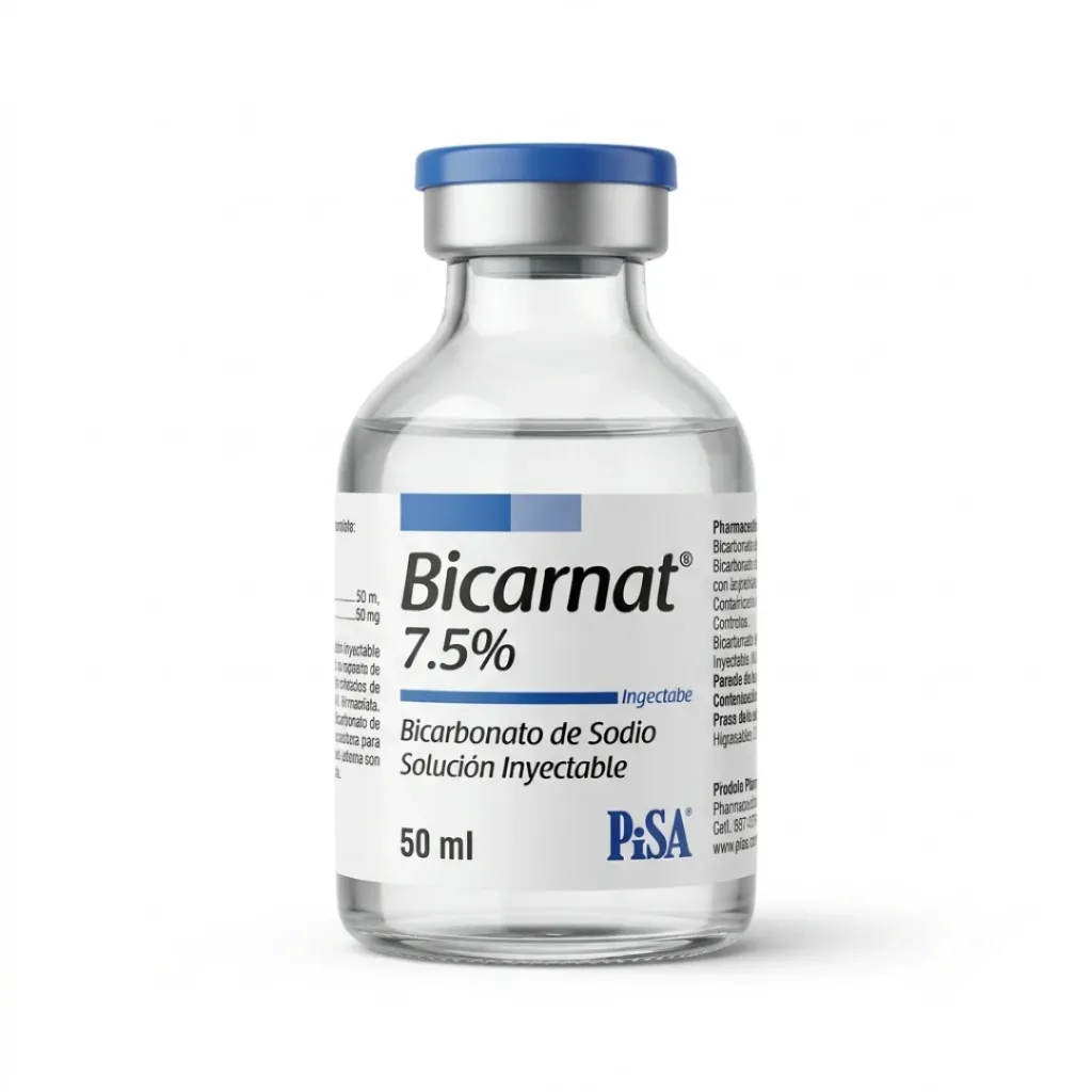 Bicarnat 7.5% | Bicarbonato de Sodio Inyectable