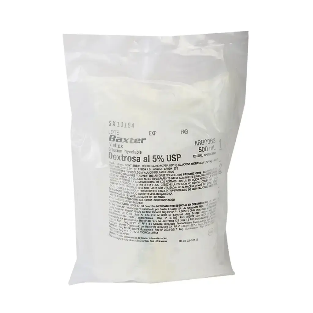 Solución Dextrosa al 5% Baxter