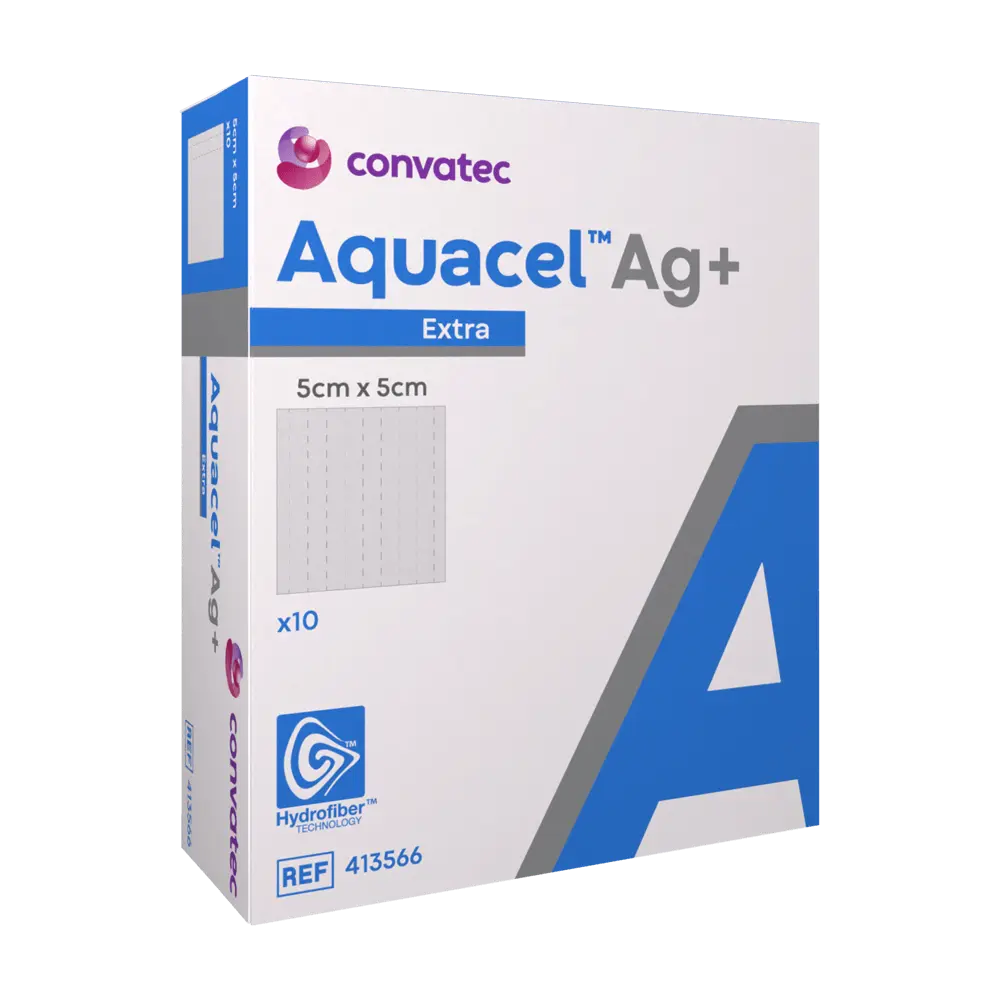 [413555] Aquacel™ Ag+ Extra (5 x 5 cm)