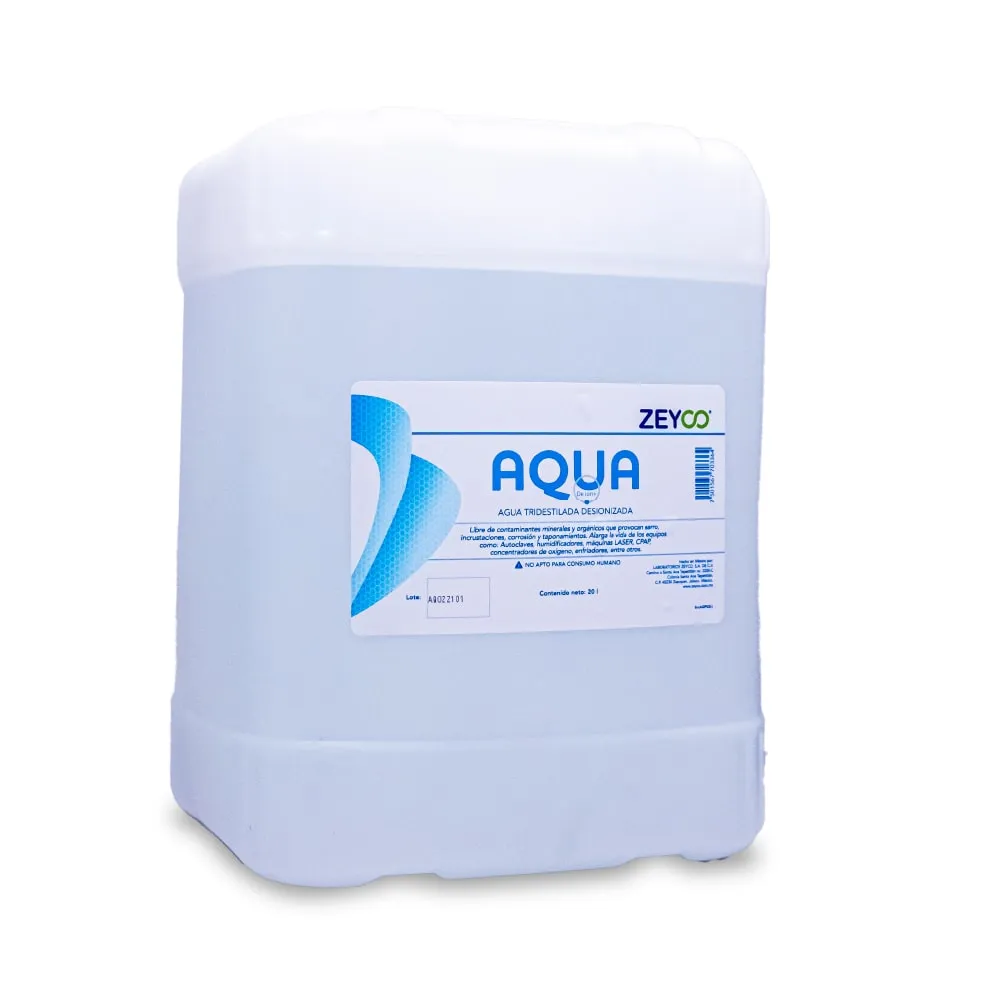 Agua TriDestilada