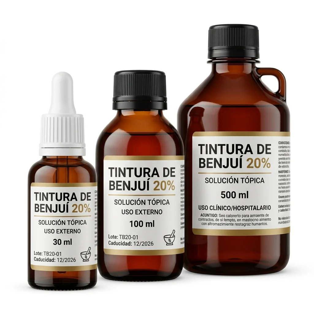 Tintura de Benjuí al 20%
