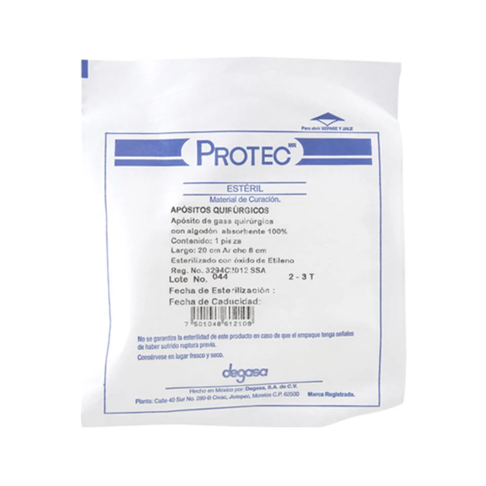 [12109] Apósito de Gasa Quirúrgico Estéril