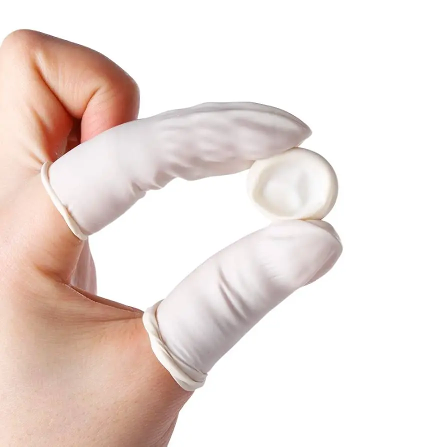 Dedales ESD Antiestáticos de Látex o Nitrilo (Látex, S)