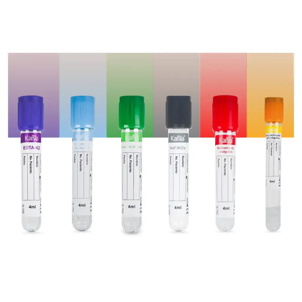 Tubos Kabla Vacutainer (Amarillo)
