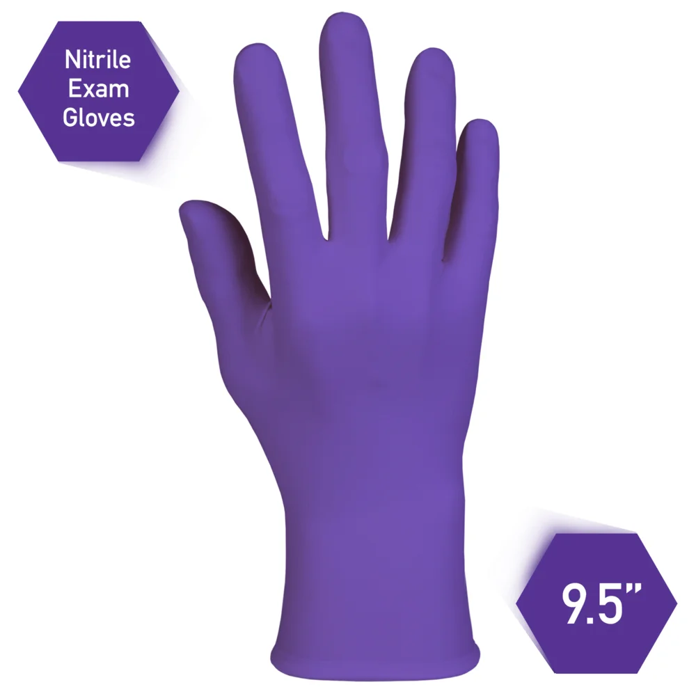 Guantes de Nitrilo Morado Kimtech™