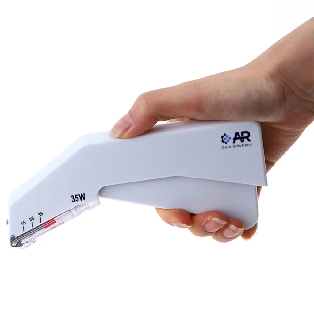 Engrapadora Para Piel DeRoyal® 35W