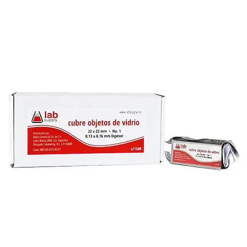 [080.265.0515.02.01] Cubreobjetos de Vidrio Kabla