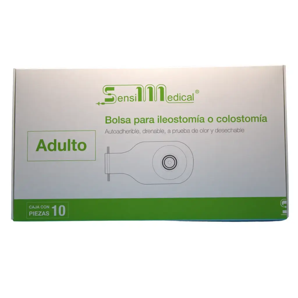 Bolsa y Equipo Para Ileostomía o Colostomía (Adulto)