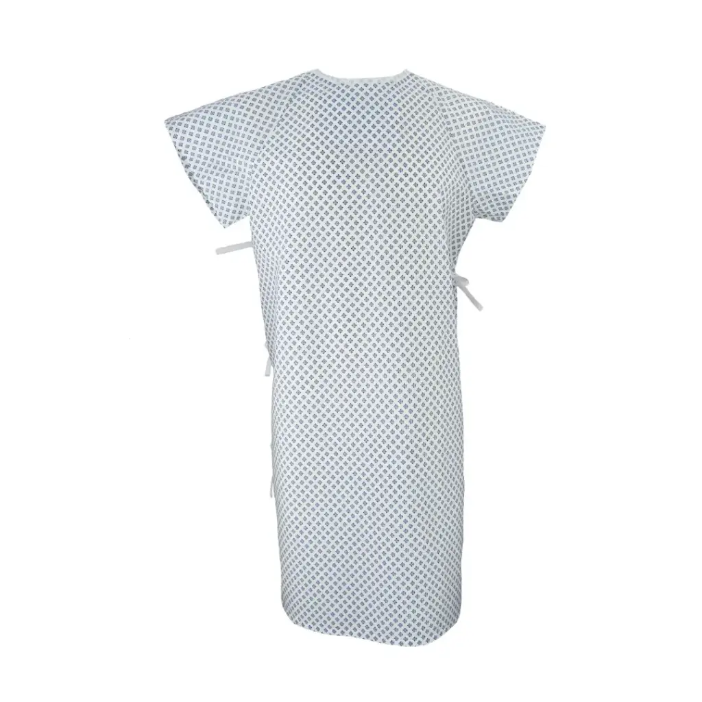 Bata Médica de Tela Para Paciente