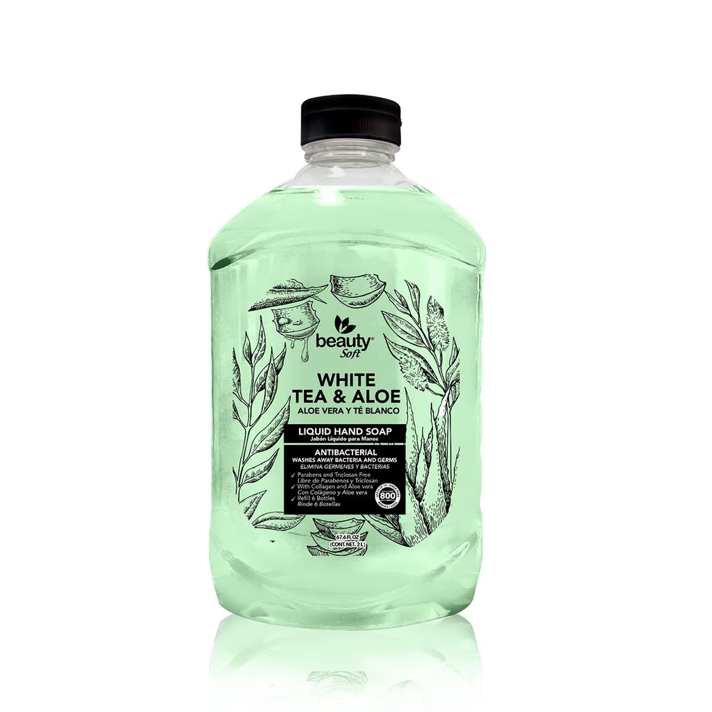 Jabón Líquido para Manos White Tea & Aloe — Beauty Soft