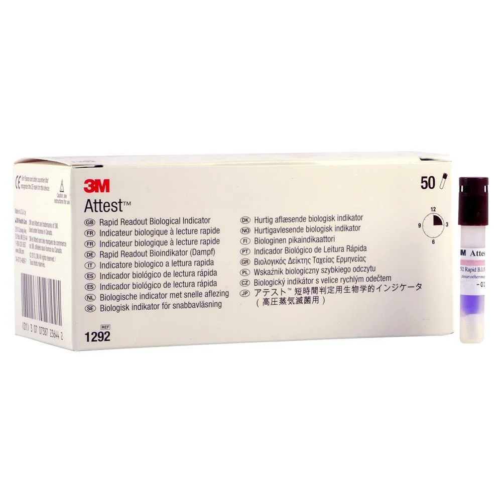 Indicador Biológico 3M Attest para Esterilización por Vapor