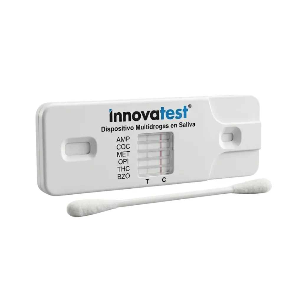 Dispositivo Multidrogas en Saliva Innovatest