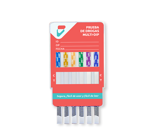 Prueba Multidrogas en Panel Fastline