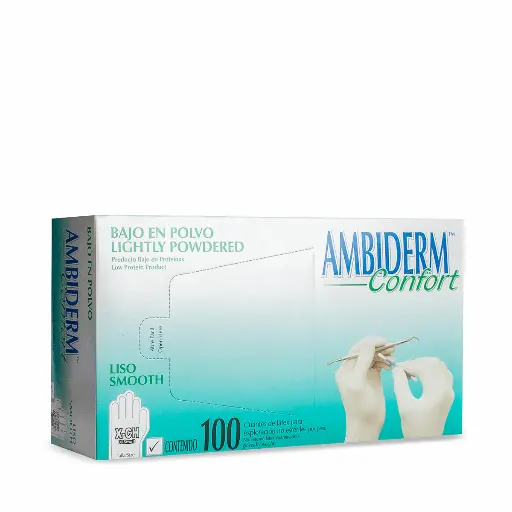 Guantes de Látex Ambiderm Confort