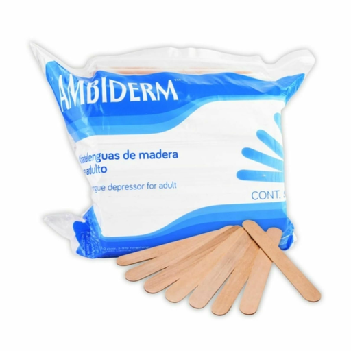 Abatelenguas Ambiderm de Madera