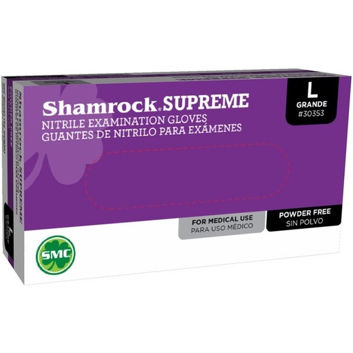 Guantes de Nitrilo Azul Shamrock Supreme