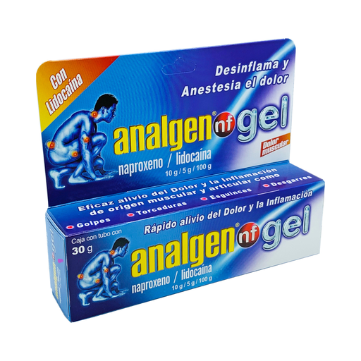 [10762] Naproxeno, Lidocaína analgen® nf gel