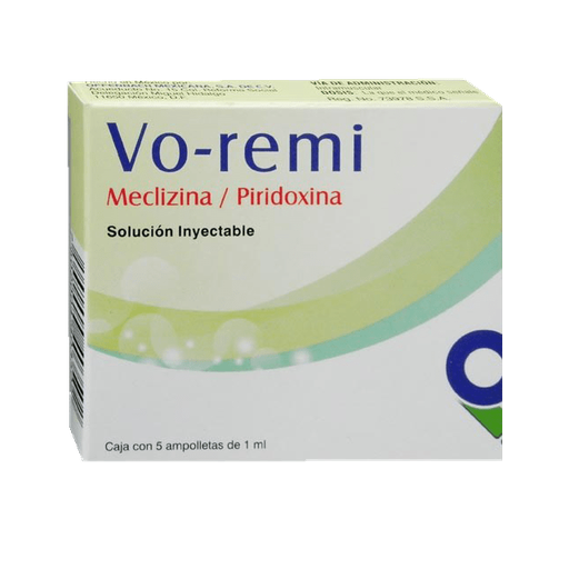 [03502] Meclizina, Piridoxina