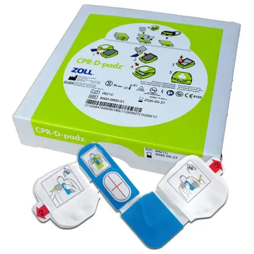 [8900-0800-01] Almohadillas para Desfibrilador Zoll