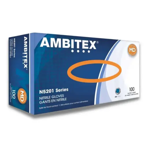 Guantes de Nitrilo Azul Ambitex